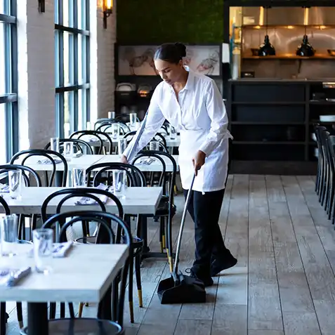 Уборка ресторанов и кафе